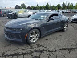 Chevrolet Camaro LT salvage cars for sale: 2016 Chevrolet Camaro LT