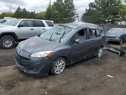 Salvage cars for sale at Denver, CO auction: 2014 Mazda 5 Sport