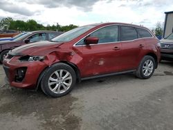 Salvage cars for sale at Duryea, PA auction: 2010 Mazda CX-7