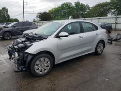 Salvage cars for sale at Moraine, OH auction: 2018 KIA Rio LX