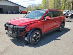 Salvage cars for sale from Copart East Granby, CT: 2020 Hyundai Santa FE Limited