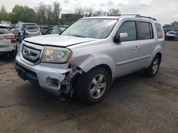 Salvage cars for sale at New Britain, CT auction: 2009 Honda Pilot EXL