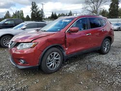 Salvage cars for sale at Graham, WA auction: 2015 Nissan Rogue S