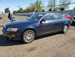 Salvage cars for sale at New Britain, CT auction: 2007 Audi A6 3.2 Quattro