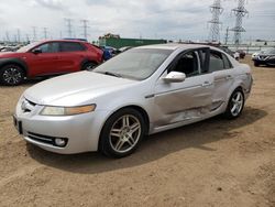 Salvage cars for sale at Elgin, IL auction: 2008 Acura TL