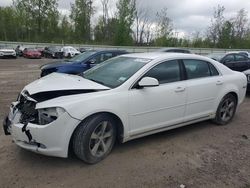 Salvage cars for sale from Copart Leroy, NY: 2011 Chevrolet Malibu 1LT