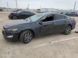 Salvage cars for sale at Temple, TX auction: 2024 Chevrolet Malibu RS