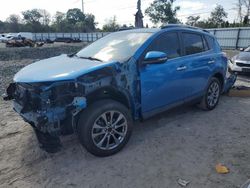 Salvage cars for sale from Copart Riverview, FL: 2018 Toyota Rav4 Limited