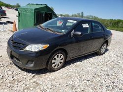 Salvage cars for sale from Copart West Warren, MA: 2011 Toyota Corolla Base
