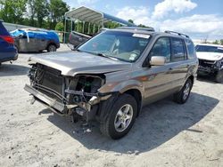 Honda salvage cars for sale: 2008 Honda Pilot EXL