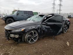 Salvage cars for sale at Elgin, IL auction: 2022 Honda Accord Hybrid Sport