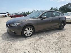 Salvage cars for sale at Houston, TX auction: 2015 Mazda 3 Grand Touring