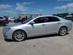 Salvage cars for sale from Copart Wilmer, TX: 2012 Chevrolet Malibu LTZ