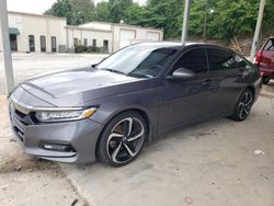 Salvage cars for sale from Copart Hueytown, AL: 2019 Honda Accord Sport