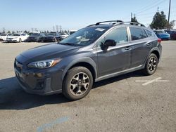 Salvage cars for sale from Copart Rancho Cucamonga, CA: 2019 Subaru Crosstrek Premium