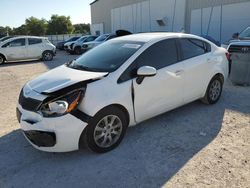 KIA rio lx salvage cars for sale: 2013 KIA Rio LX