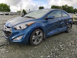 Salvage cars for sale from Copart Mebane, NC: 2014 Hyundai Elantra Coupe GS