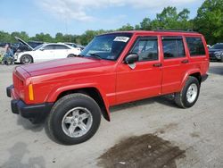 Salvage cars for sale at Ellwood City, PA auction: 2001 Jeep Cherokee Sport