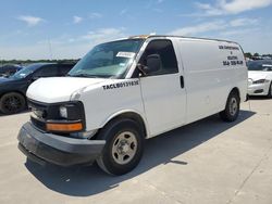Salvage trucks for sale at Wilmer, TX auction: 2008 Chevrolet Express G1500
