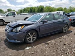 Salvage cars for sale from Copart Chalfont, PA: 2016 Subaru Legacy 2.5I Limited