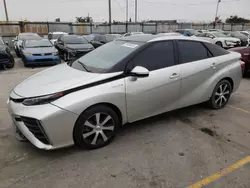 Salvage cars for sale from Copart Los Angeles, CA: 2018 Toyota Mirai