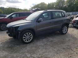 Salvage cars for sale at North Billerica, MA auction: 2017 Volkswagen Tiguan S
