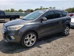 Vehiculos salvage en venta de Copart Riverview, FL: 2017 Ford Escape Titanium