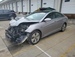 Salvage cars for sale from Copart Louisville, KY: 2013 Hyundai Sonata Hybrid