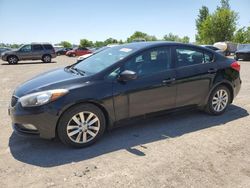 Salvage cars for sale at London, ON auction: 2016 KIA Forte LX