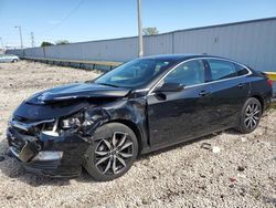 Salvage cars for sale at Franklin, WI auction: 2020 Chevrolet Malibu RS