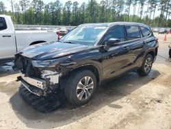 Salvage cars for sale at Harleyville, SC auction: 2021 Toyota Highlander XLE