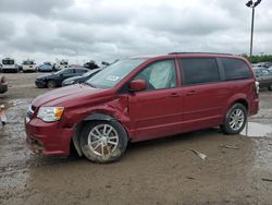 Salvage cars for sale at Indianapolis, IN auction: 2015 Dodge Grand Caravan SXT