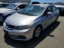 Salvage cars for sale from Copart Martinez, CA: 2015 Honda Civic LX