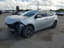 Toyota Corolla l salvage cars for sale: 2018 Toyota Corolla L