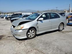 Salvage cars for sale from Copart Sun Valley, CA: 2003 Toyota Corolla CE