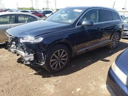 Salvage cars for sale from Copart Elgin, IL: 2018 Audi Q7 Premium Plus