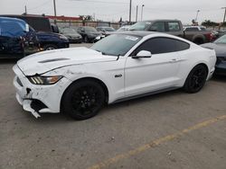Salvage cars for sale at Los Angeles, CA auction: 2017 Ford Mustang GT