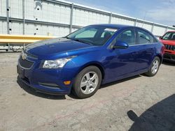 Salvage cars for sale from Copart Dyer, IN: 2012 Chevrolet Cruze LT
