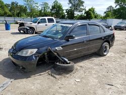 Salvage cars for sale from Copart Hampton, VA: 2004 Honda Civic LX