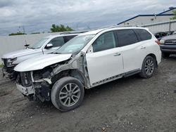 Salvage cars for sale from Copart Albany, NY: 2014 Nissan Pathfinder S