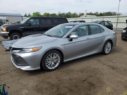 Salvage cars for sale at auction: 2020 Toyota Camry XLE