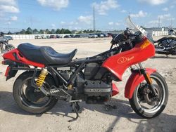 Salvage motorcycles for sale at Riverview, FL auction: 1991 BMW K75 S
