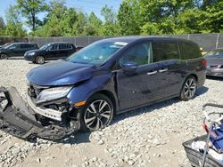 Salvage cars for sale from Copart Waldorf, MD: 2019 Honda Odyssey Elite