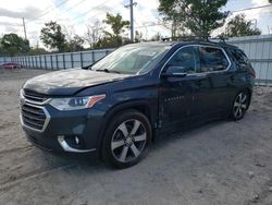 Salvage cars for sale at auction: 2019 Chevrolet Traverse LT