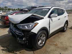 Salvage cars for sale at Pekin, IL auction: 2018 Hyundai Santa FE Sport