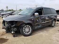 Salvage cars for sale at Chicago Heights, IL auction: 2014 Chrysler Town & Country Touring L