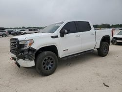 Salvage cars for sale at San Antonio, TX auction: 2021 GMC Sierra K1500 AT4