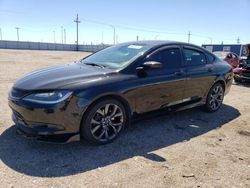 Salvage cars for sale at Greenwood, NE auction: 2016 Chrysler 200 S