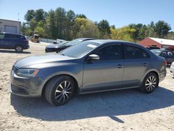 Salvage cars for sale from Copart Mendon, MA: 2011 Volkswagen Jetta SE
