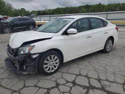 Salvage cars for sale from Copart Rogersville, MO: 2016 Nissan Sentra S